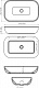Акватон Тумба с раковиной Мишель 100 с гранитной столешницей (Infinity) дуб эндгрейн/белый – фотография-12
